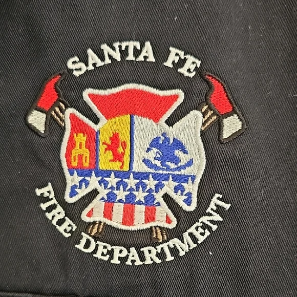 Santa Fe New Mexico Fire Department men's jacket pockets Heavy Rescue embroidery - Picture 3 of 14